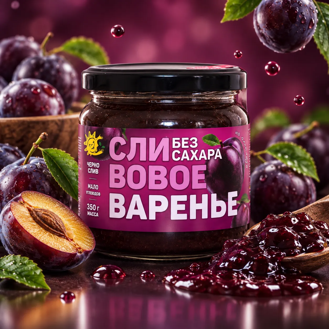 Веренье без сахара